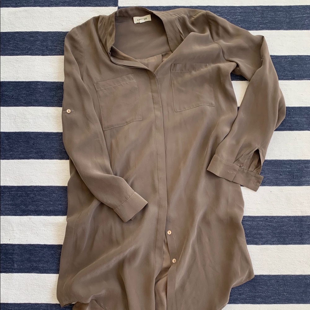 L’Agence shirt dress